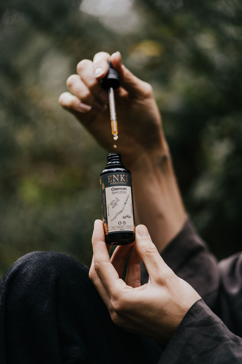 Medicinal Mushroom Liquid Fluid Extract