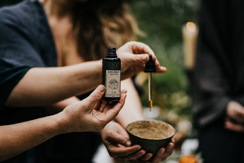 Lions Mane Tincture  in Miron Dropper Bottle