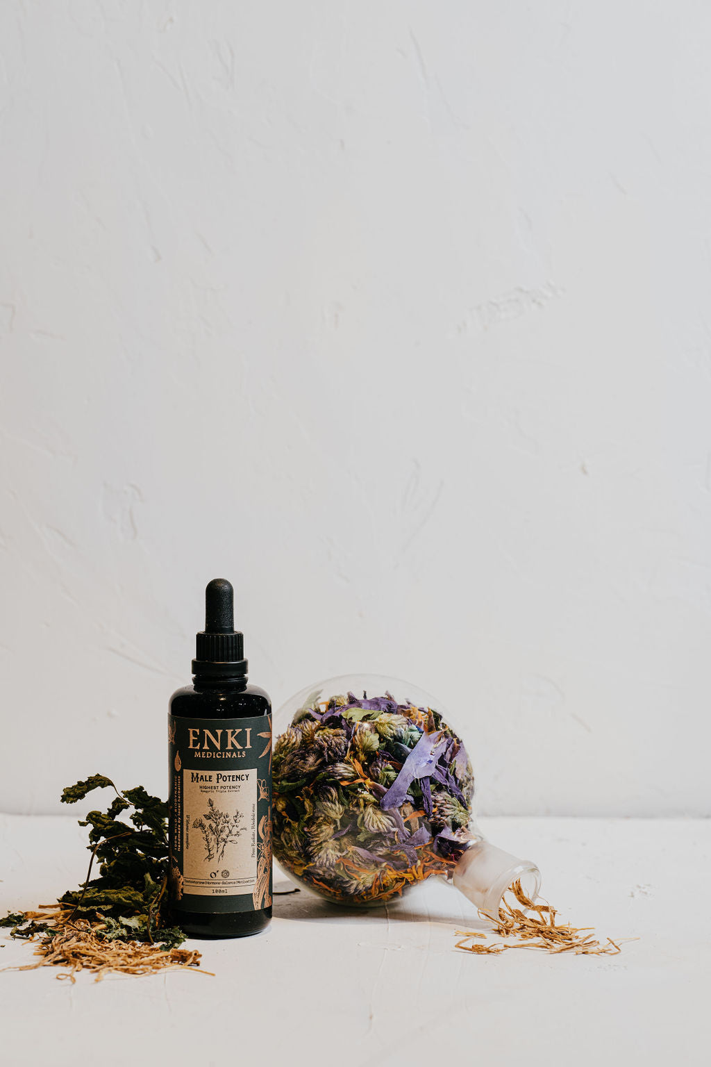 Enki Male Potency Tonic in Miron Dropper Bottle