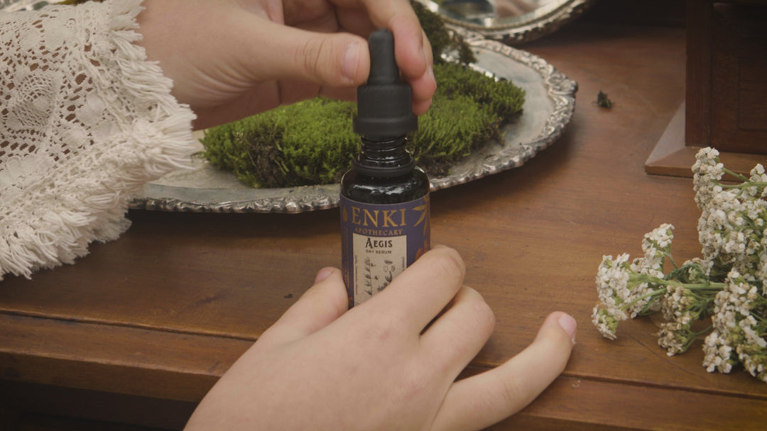 Enki Skin Care serum video